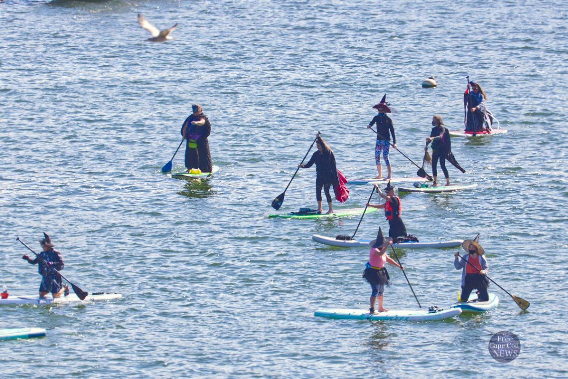 Witches Paddle Parade on Town Cove in Orleans Cape Cod - FREE Cape Cod News